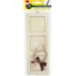 XMAS DIY WOOD HANGING FRAME 1PC