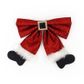 XMAS SANTA BOW HAIRCLIP 1PC