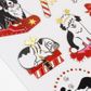 XMAS FOIL STICKERS DISCO DOGS 1SH