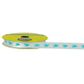 Rib Satin Blue Footprint 10mmx3meters