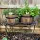 Wood Rectangular Stakes 3Pcs