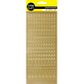 STICKERS METALLIC NUMBERS GLD 1 SHEET