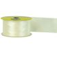 RIB 38MM POLYESTER SATIN IVORY 3M