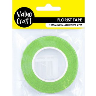 Florist Tape 12Mm Light Green 27M