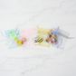 ORGANZA MINI 10CM x 7.5CM CREAM 7PCS