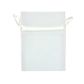 Mini Organza Bag White 10cmx7.5cm 7pc