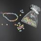 Mini Organza Bag White 10cmx7.5cm 7pc