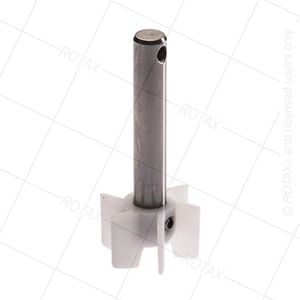 Waterpump shaft assy (pin and impeller)
