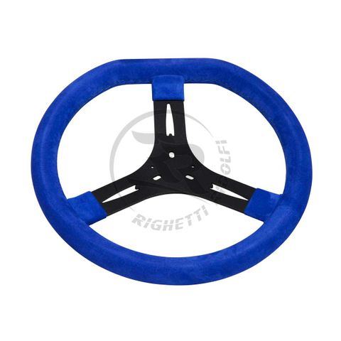 Steering Wheel Blue Suede 340mm