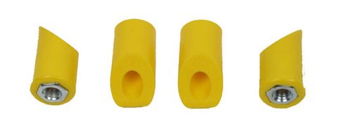 Crashbar Nylon insert set (2)30mm chassi