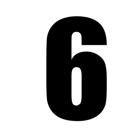 Number 6 or Number 9