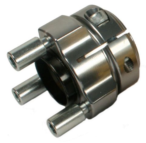 Wheel Hub 40mm x 50mm Black Complete