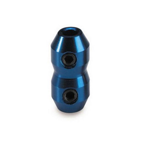 Cable Clamp "Bullet" Blue Anodised