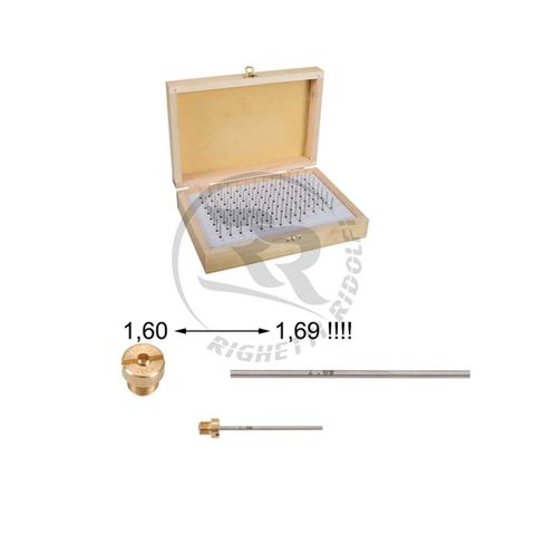 Pin Gauge Set 1.01mm - 2.00mm