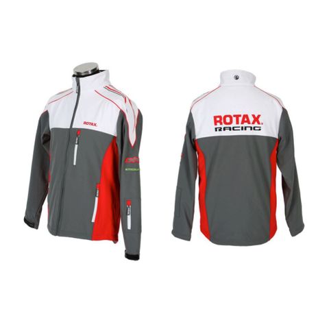 Kart Softshell Jacket White Rotax Racing XS
