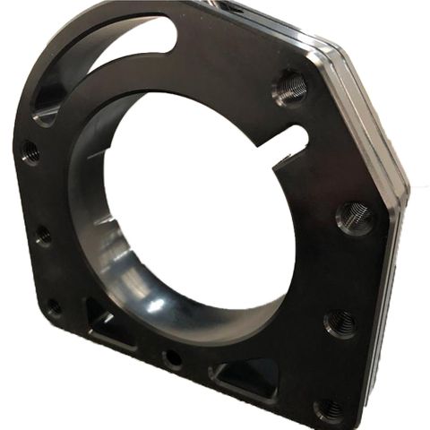 Axle Flange 40/50mm Brake Side-Black X5