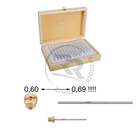 Pin Gauge Set 0.5-1.00mm