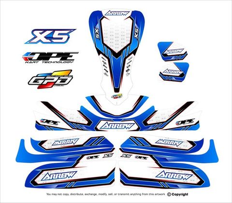 Sticker Set X5 Junior