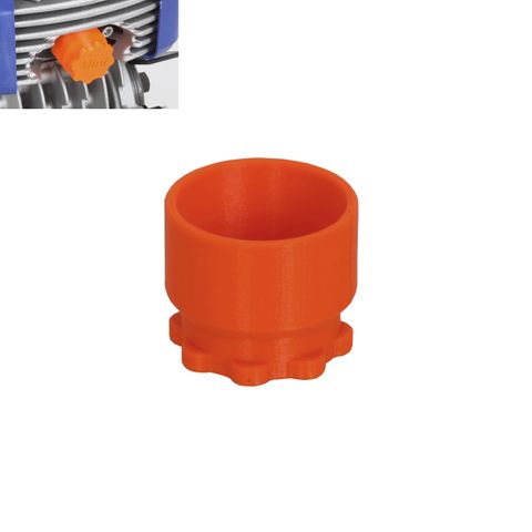 Mini Rok Exhaust Bung/plug in plastic