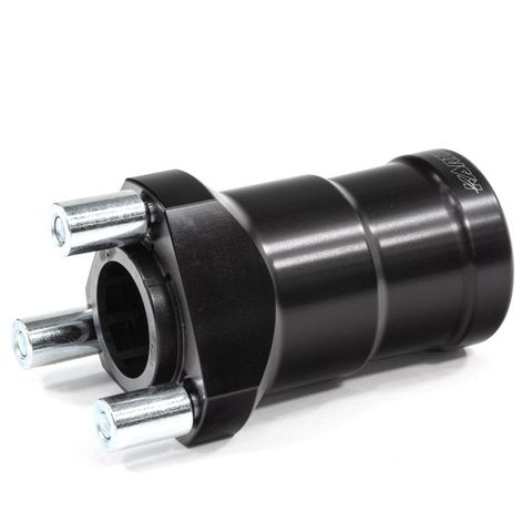 Wheel Hub Frnt  25mm x 100mm Black