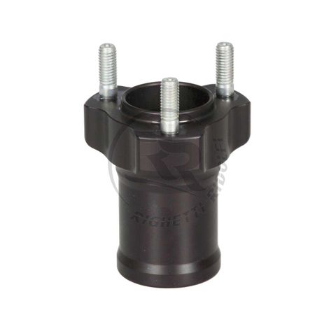 Wheel Hub Front 17 x 75mm Black Anodized