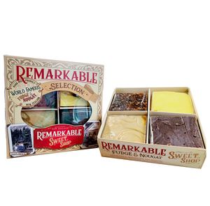 4 Piece Remarkable Fudge Gift Box