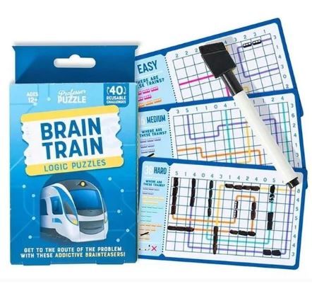 BRAIN TRAIN LOGIC PUZZLES