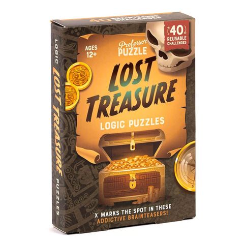 LOST TREASURE LOGIC PUZZLES