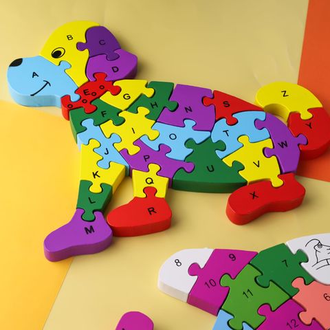 DOG WOODEN PUZZLE