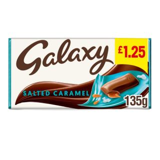 GALAXY SALTED CARAMEL CHOCOLATE BLOCK