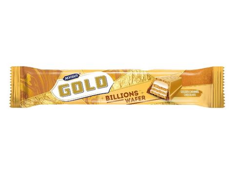 McVitie's Gold Billions Wafer Golden Caramel Chocolate