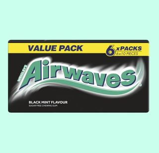 AIRWAVES S/F BLACK MINT CHEWING GUM