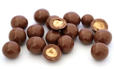 MILK CHOCOLATE HAZELNUTS