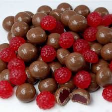 Milk Chocolate Raspberries