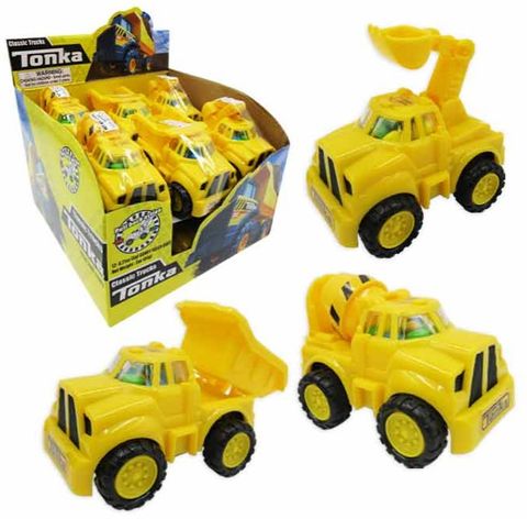 TONKA MIGHTY TRUCKS FILLED WITH CANDY