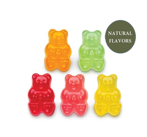 ASSORTED NATURAL FLAVORS GUMMI BEARS