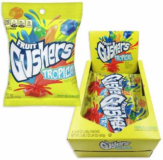 GUSHERS PEG BAG TROPICAL FRUIT