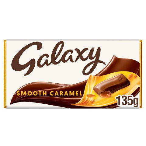 GALAXY SMOOTH CARAMEL & MILK CHOCOLATE BAR