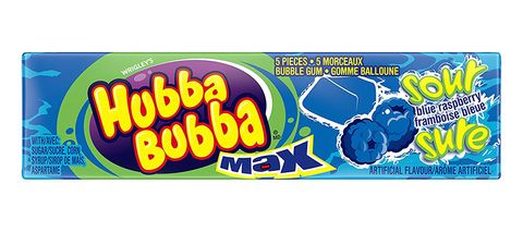 Hubba Bubba Max Sour Blue Raspberry