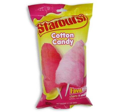 COTTON CANDY - STARBURST FAVE RED