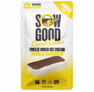 FREEZE DRIED JUMBO ICECREAM VANILLA SANDWIC