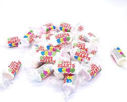 MINI LOVE HEART ROLLS 25 PIECES