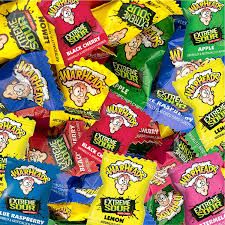 WARHEADS EXTREME SOUR HARD CANDIES 50 PIECES
