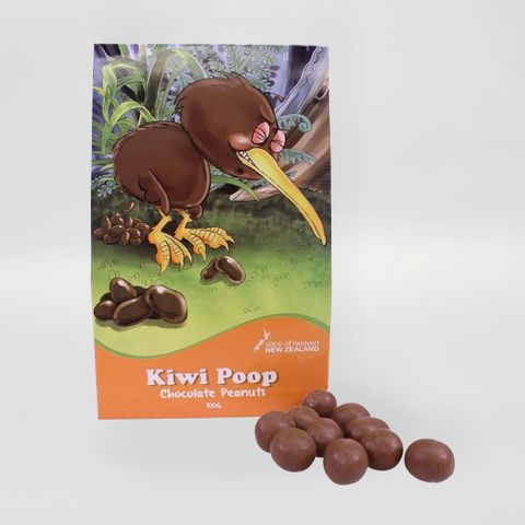 Kiwi Poop Chocolate Peanuts