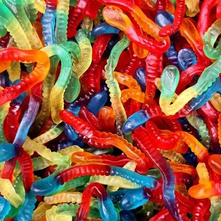 GUMMY WORMS