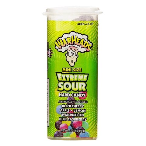 WarHeads Mini Extreme Sour Candy 49g