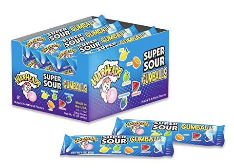 WARHEADS SUPER SOUR GUMBALLS