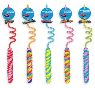 HOT WHEELS CRAZY POP STRAW WITH CHARM