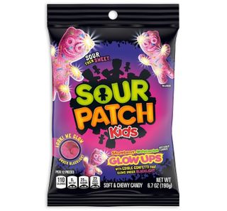 SOUR PATCH KIDS GLOW UPS PEG BAG