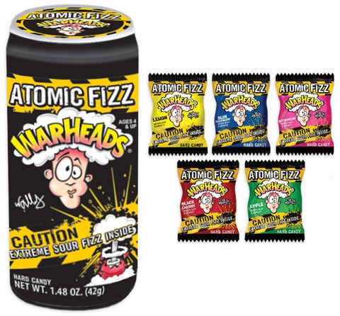 WARHEADS ATOMIC FIZZ CANISTER